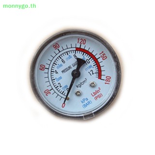 Monnygo ใหม่ เครื่องวัดความดันไฮดรอลิค คอมเพรสเซอร์แอร์ 0-180PSI 0-12Bar TH