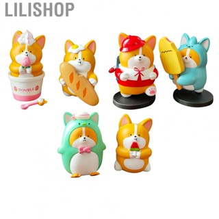 Lilishop Cute Handicraft Model  Dog Shape Fine Workmanship Handicraft Model Toy  for Decoration