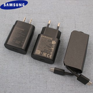 ของแท้ อะแดปเตอร์ชาร์จ Usb Type C 25W สําหรับ Samsung Galaxy A33 A53 A73 S20 S20 FE Galaxy S22 Note20 Ultra