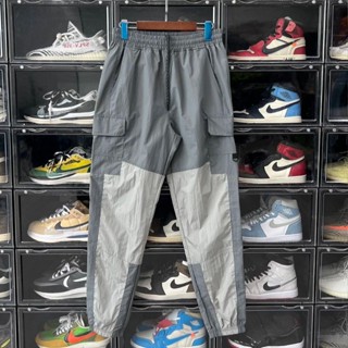 LKZX [original good goods] functional deconstruction woven stitching waterproof breathable ankle-tied trousers