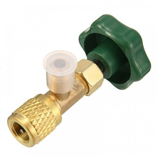 ⚡READYSTOCK⚡A/C Can Tap Valve R12 R22 1 Pc Air Bottle Opener Connector Green &amp; Gold