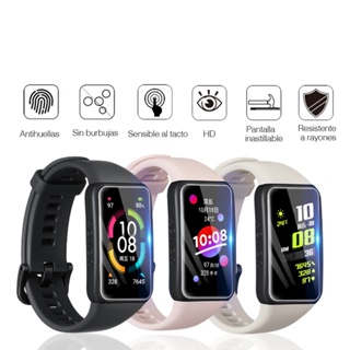 ฟิล์มกันรอยหน้าจอ HD แบบนิ่ม ป้องกันรอยขีดข่วน สําหรับ Huawei Band 8 7 6 pro Honor Band 6 3 ชิ้น