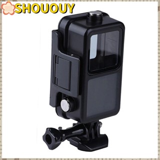 SHOUOUY ใหม่ กล่องเคสกระจกนิรภัย กันน้ํา สําหรับกล้องแอคชั่น DJI Osmo Action 2