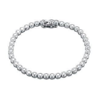 สร้อยข้อมือเพชรโมอิส ขนาด 3.0mm moissanite tennise bracelet. พร้อมส่ง