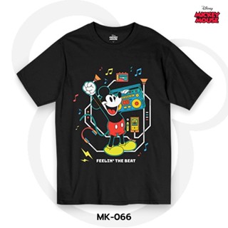 [S-5XL]Power 7 Shop เสื้อยืดการ์ตูน มิกกี้เมาส์ ลิขสิทธ์แท้ DISNEY (MK-066)