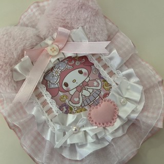 💮 เฟรมการ์ด-เฟรมการ์ดลูกไม้ 💮ที่ใส่บัตรโพลารอยด์ รูปหูแมว แฮนด์เมด Handmade