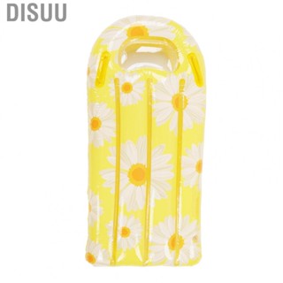 Disuu Cute Swimming Floating Bed  Colorfast Eye Catching Inflatable Pool Float Board  for Summer