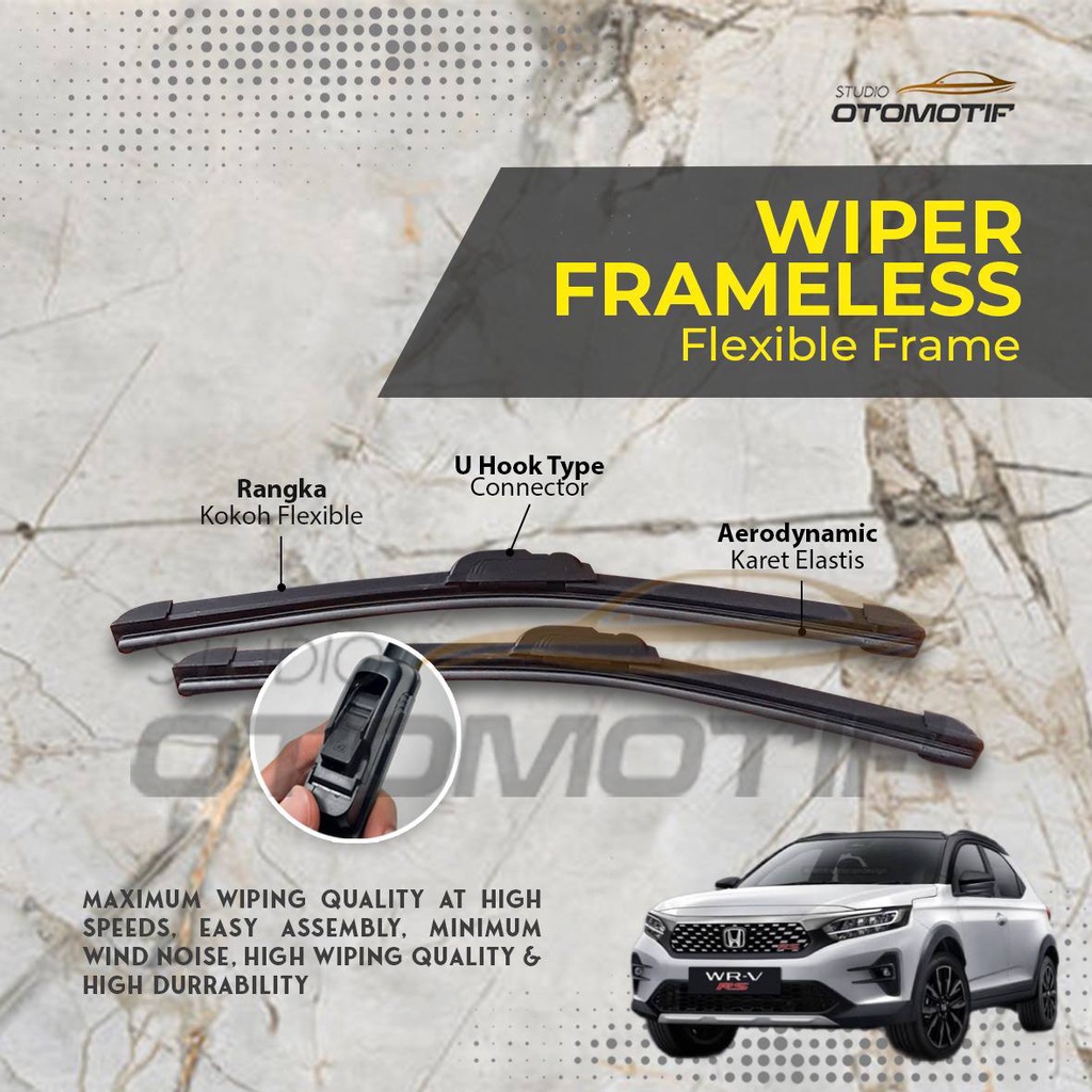 HONDA WRV RS 2022 FRAMELESS ECO FL WIPER 1 ชุด