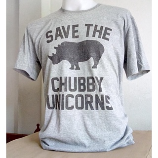 เสื้อยืดอนุรักษ์แรด Save The Chubby Unicorns t-shirts