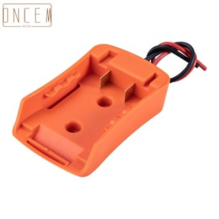 【ONCEMOREAGAIN】Connector 150mm Outlet Length 18V 20V Li-Ion Battery 80x70x25mm Adaptor
