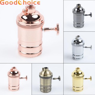 【Good】E27 Retro Vintage Edison Screw Pendant Lighting Bulb Lamp Holder Base Socket【Ready Stock】