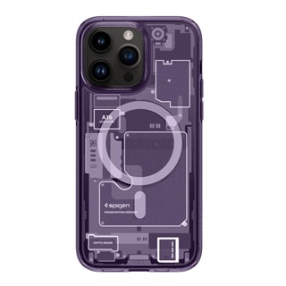 เคสโทรศัพท์มือถือ ลาย Spigen roadmap Violet สําหรับ iPhone 12 Pro Max 13 14 14promax