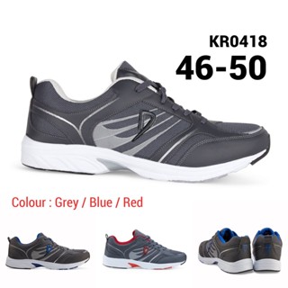 รองเท้าผ้าใบผู้ชายไซส์ใหญ่ 46-50 ผ้าใบแฟชั่นไซส์ใหญ่ D-Fashion KR0418