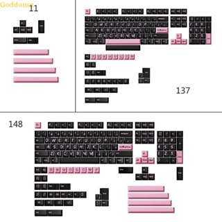 Godd ปุ่มกดคีย์บอร์ด PBT 137 148 11 คีย์ สําหรับคีย์บอร์ด Mechanical DIY 61 64