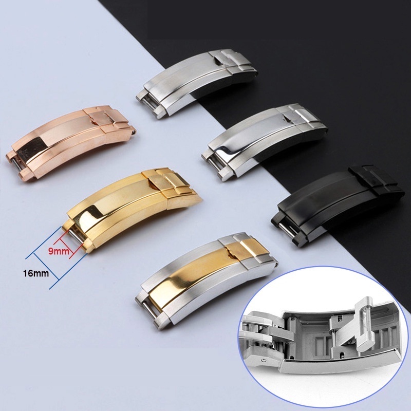 ทดแทน Rolex Detona Submarine GMT Series Buckle Metal Buckle Watch Accessories Stainless Steel Fine-T