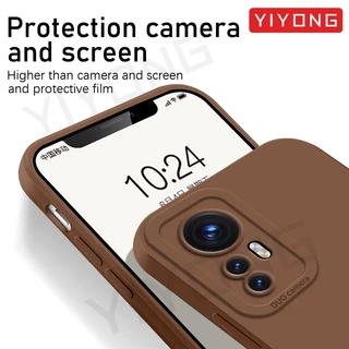 Mi12 กรณี YIYONG ซิลิโคนเหลวสําหรับ Xiaomi Mi 12 XT 12X 12T 13 13T Pro Xiomi Mi12X Mi12T Mi13 Mi13T กรณี