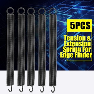 Industrial Shop 5pcs Wire Dia 0.6mm OD 4mm Long 50mm Tension &amp; Extension Spring for Edge Finder