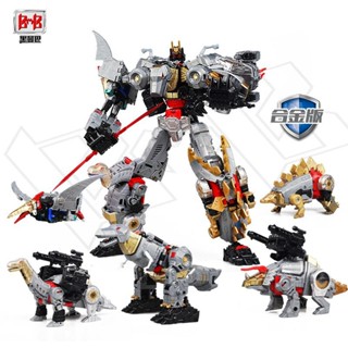 [พร้อมส่ง] Tianshura King Dinosaur H6002-7 เชือกลวดเหล็ก สีเทา ของเล่นสําหรับเด็ก