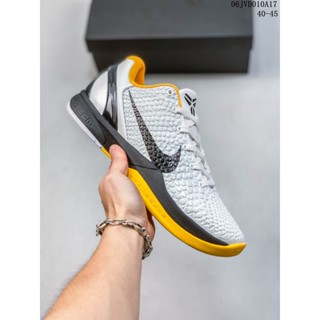 [Real Carbon Version NK] Kobe 6 Kobe 6 Generation ZK6 รองเท้าผ้าใบลําลอง ข้อสั้น เหมาะกับการเล่นบาสเก็ตบอล468764