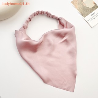 Onelady ผ้าพันคอ ผ้าชีฟอง ทรงสามเหลี่ยม ยืดหยุ่น สีพื้น แฟชั่นฤดูร้อน สําหรับผู้หญิง