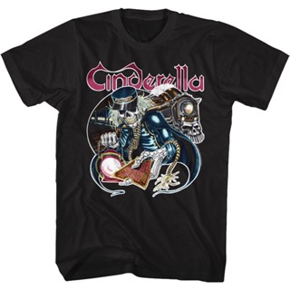 เสื้อยืด พิมพ์ลายตั๋วทางเดียว Cinderella