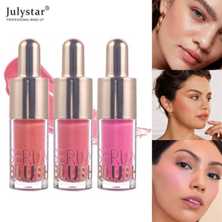 JULYSTAR Liquid Blush Ruddy Expansion Color Eye Shadow Tanning Red Female Facial Rouge Water