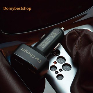 [Domybestshop.th] อะแดปเตอร์พาวเวอร์ซัพพลายชาร์จในรถยนต์ USB 3.1A เอาท์พุต โวลต์มิเตอร์ แอมมิเตอร์