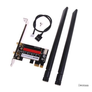 Iwo 7260AC 2 4Ghz 5Ghz Dual-Band 1200Mbps ไร้สาย PCI-E Wi-Fi บลูทูธ-เข้ากันได้กับ