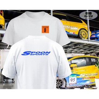 เสื้อยืด RACING เสื้อซิ่ง [SPOON SPORTS] [หน้า-หลัง] [SET 1]