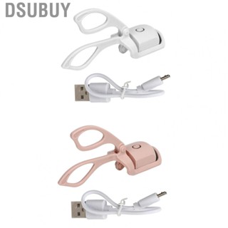 Dsubuy Electric Lash Curler  5V Efficient Pre Heating Heated Eyelash for Home