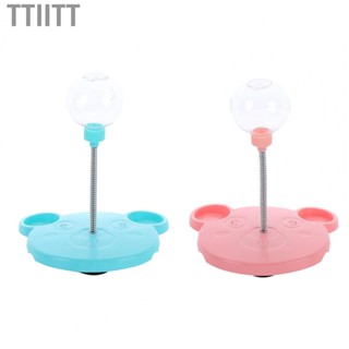 Ttiitt Circle Track Toy  Leaky  Design Treat Dispenser with Spring for Small Dogs