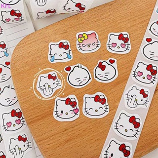 (KFL) สติกเกอร์ ลาย Hello Kitty Pachacco 500 กันน้ํา สําหรับตกแต่งสมุดไดอารี่ เครื่องเขียน DIY