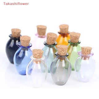 (Takashiflower) โมเดลขวดแก้วจิ๋ว 1:12 สําหรับตกแต่งบ้านตุ๊กตา 2 ชิ้น