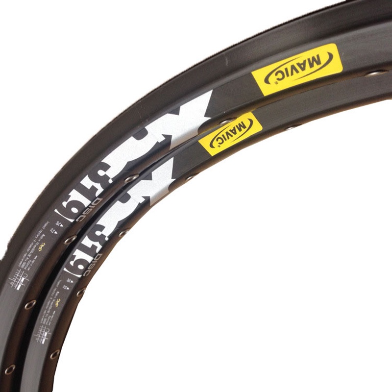 Mavic 319 700c 26 นิ้ว 27 นิ้ว 29 นิ้ว แผ่นดิสก์เบรกอลูมิเนียมอัลลอยด์ สองชั้น ขอบล้อ 32 ชั่วโมง สําหรับจักรยานเสือภูเขา