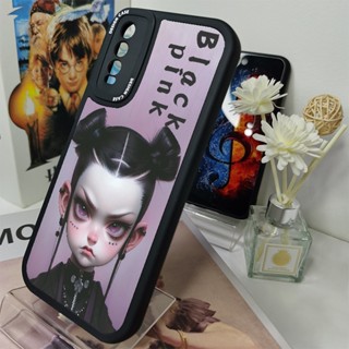 P40 เคส Xiaomi Redmi 9A 9 9C 9S 10 10C Note 7 8 9 10 Pro 5G K20 K40 Blackpink Case เคสโทรศัพท์มือถือ กันกระแทก ลาย น่ารัก สําหรับ P40