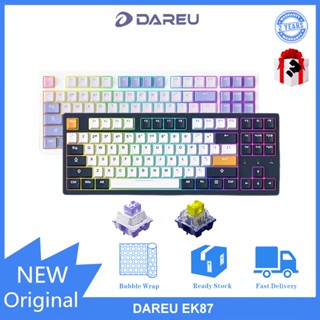 Dareu EK87 คีย์บอร์ดเมคคานิคอล RGB สามโหมด Backlit