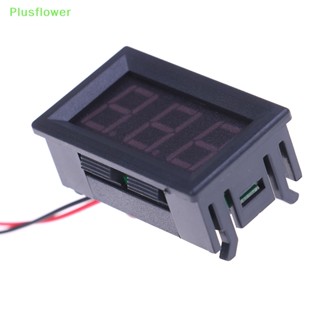 (Plusflower) ใหม่ โวลต์มิเตอร์ดิจิทัล AC 70-500V หน้าจอ LED 2 สาย ทดสอบแรงดันไฟฟ้า