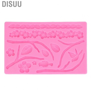 Disuu Branch Flowers Silicone Mould  Grade Materials Various Shapes DIY Cake Si DG