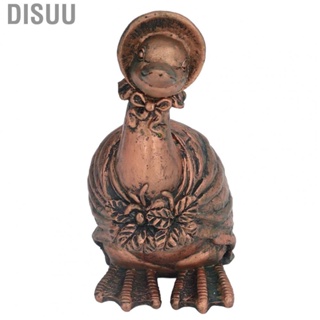 Disuu Resin Duck Figure Statue Garden  Ornament Handicraft For Desk GS