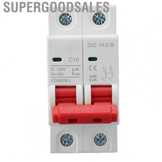 Supergoodsales Circuit Breaker 2P 6000A Breaking  Overload Protection Mini