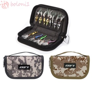 [COD] Durable Fishing Bag Baits Container Lure Storage Bag Fishing Tool Bait Accessories Portable Fishing Tackle Bag Lure Bait Accessories Fishing Lure Container Bag Lure Bag Bait Bag/Multicolor