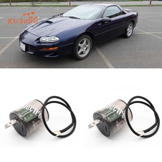 รีเลย์สวิตช์ไฟเลี้ยวอิเล็กทรอนิกส์ 2 Pin 12V LED สําหรับ 1998-2002 Chevrolet Blazer Camaro 2 ชิ้น