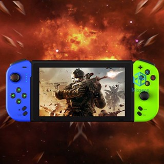 จอยเกมบลูทูธไร้สาย OLED Switch 400mAh จับสบาย ชาร์จได้ สําหรับเล่นเกม