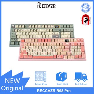 Reccazr R98 Pro คีย์บอร์ดเมคคานิคอล RGB สามโหมด