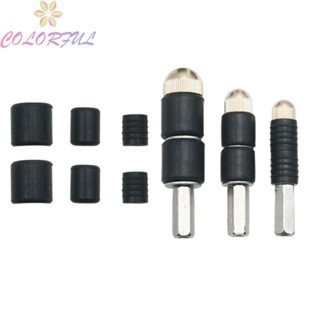 【COLORFUL】Hot Melt Stopper 1 Set 1/2 Inch/3/4 Inch/1 Inch Black Lightweight Reusable