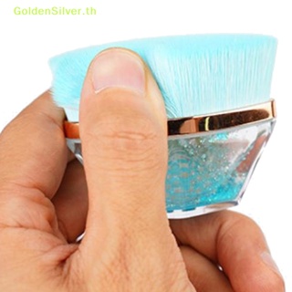 Goldensilver แปรงแต่งหน้า แปรงรองพื้น ขนแปรงนุ่ม แบบพกพา ไม่ทิ้งร่องรอย TH