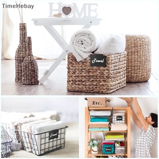 Timehebay คลิปหนีบป้ายแท็ก ชอล์กบอร์ด ป้ายราคา แบบถอดออกได้ สําหรับบ้าน