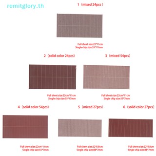 Remitglory สติกเกอร์กระดาษฟอสฟอรัส เปลวไฟ อุปกรณ์เสริม TH