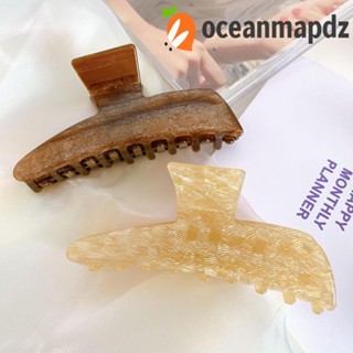 OCEANMAPDZ กิ๊บติดผมหางม้า ลายสก๊อต สไตล์เกาหลี