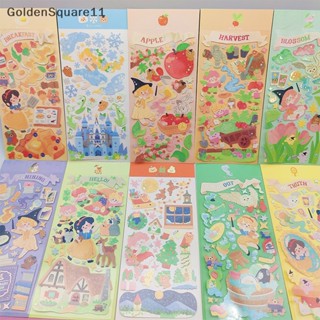 Goldensquare สติกเกอร์ ลายธีมเทพนิยาย Guka น่ารัก สําหรับตกแต่งสมุดภาพ อัลบั้ม ของขวัญ DIY